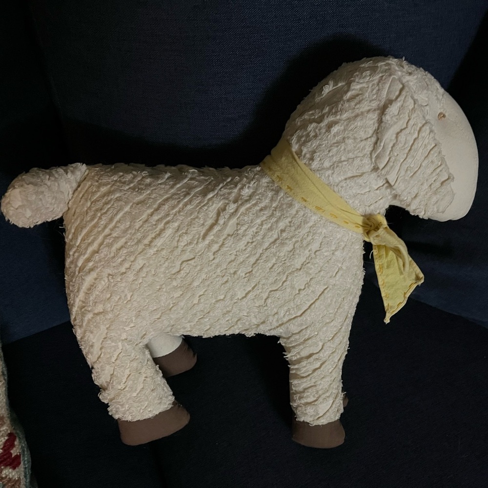 Chenille lamb sheep plush